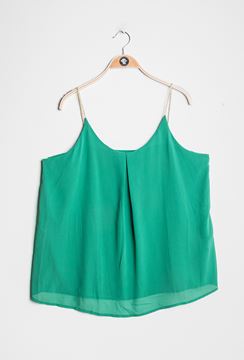 Picture of CURVY GIRL TANK TOP GOLD STRAP